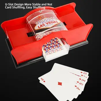 Устройство для перетасовки карт, ручное устройство для перетасовки карт, руководство по перетасовке игральных карт для Блэкджека, Техасского Холдема, домашней карты для покера