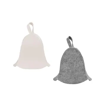 Фетровая шляпа для сауны, защитный колпак для головы 36x25 см, универсальный для купания или приготовления на пару