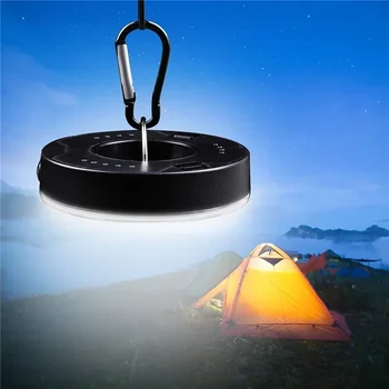 Фонарь для кемпинга с активированным светом, крючок для палатки, фонарик, Люстра для палатки, Портативная светодиодная лампа аварийного освещения, Снаряжение для кемпинга