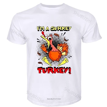 Футболка мужские хлопковые топы FGTeeV I'm A Gurkey Турция Детская футболка премиум-класса новая модная футболка мужская футболка прямая доставка