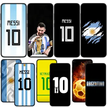 Футбольный номер Аргентины 10 7 Чехол для телефона OPPO A17 A15 A16 A12 A53 A54 A55 A56 A57 A77 A76 A94 A92 A72 A52 A96 A74 Чехол