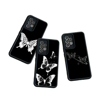 Чехол для телефона Dark Butterfly для POCO F5 M3 X3 X4 X5 GT Pro для Xiaomi 11 LITE 5G NE All-inclusive Anti-drop Soft Cover Coupe