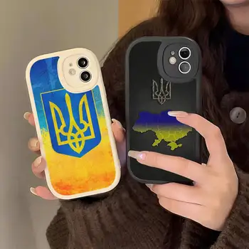 Чехол для телефона с флагом Украины, Жесткий Кожаный Чехол Для Телефона iPhone 13 12 Mini 11 14 Pro Max Xs X Xr 7 8 Plus 6 6s Se 2022, силиконовый Чехол